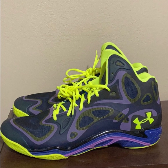 colorful under armour shoes